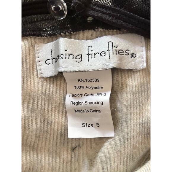 Chasing Fireflies Leopard & Tulle Dress – Girls Size 8 - Picture 9 of 10